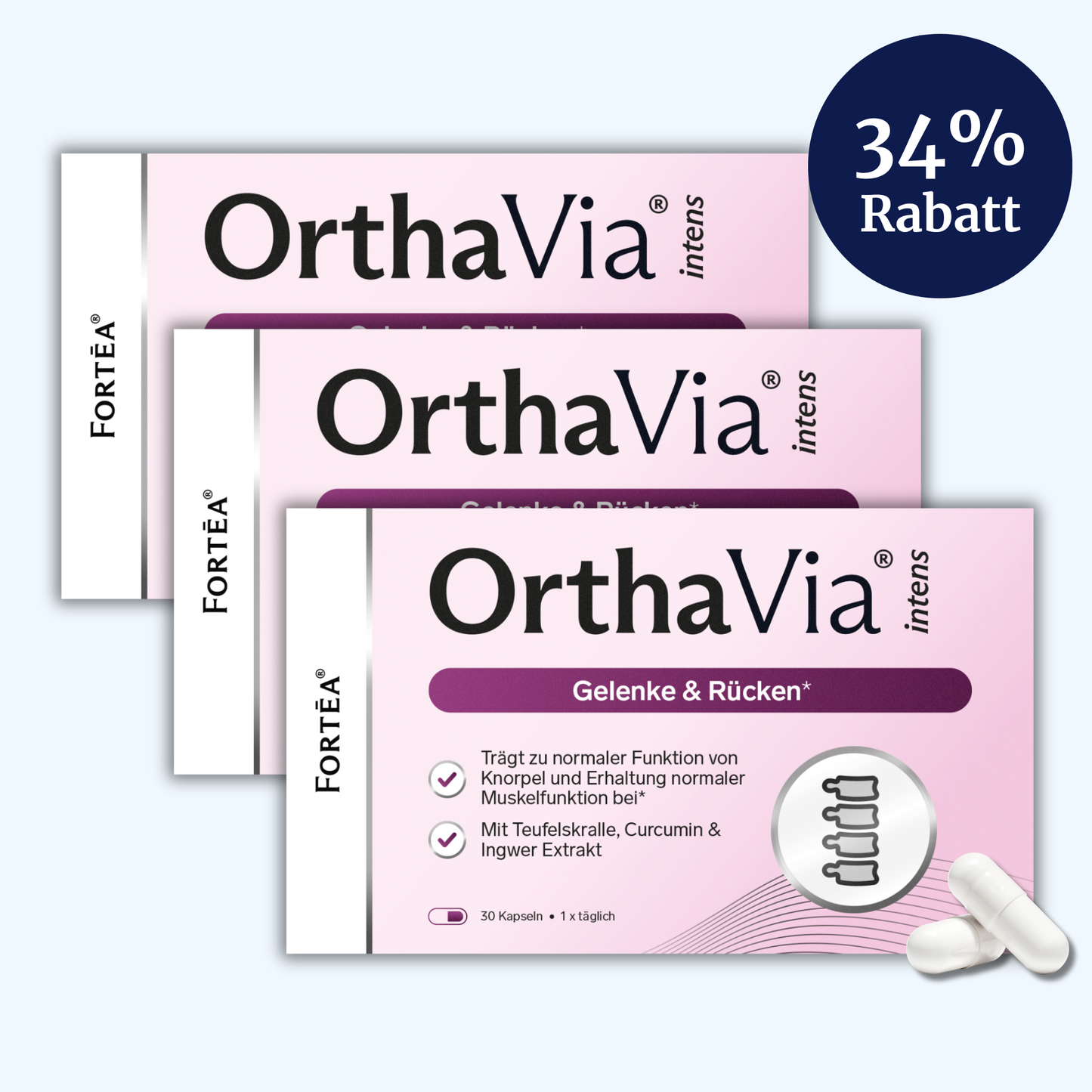 OrthaVia® intens – Gelenke & Rücken