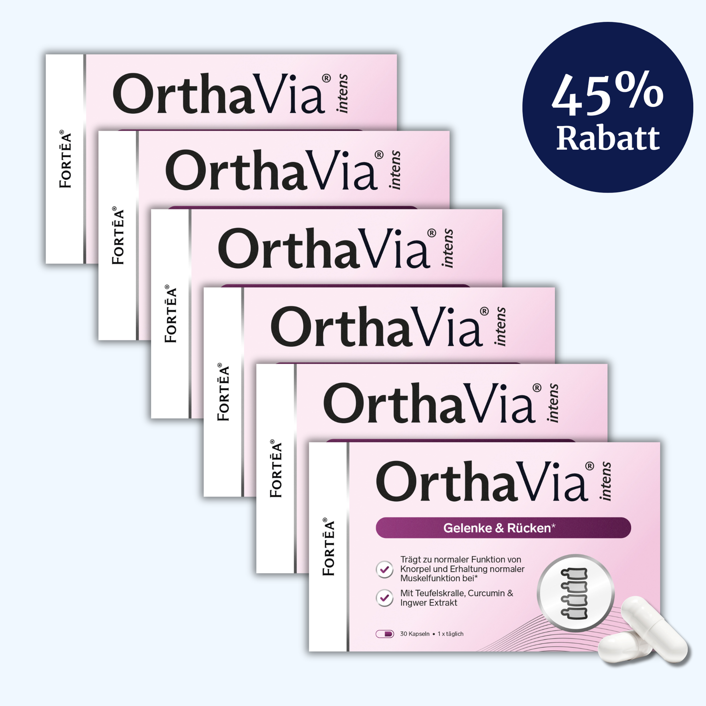 OrthaVia® intens – Gelenke & Rücken