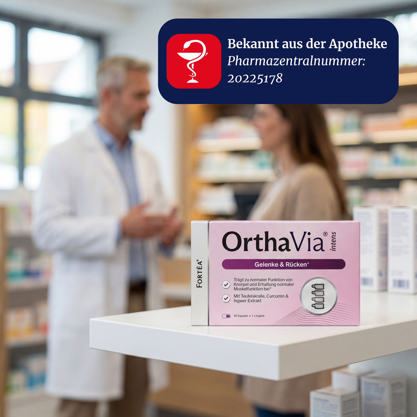 OrthaVia® intens – Gelenke & Rücken