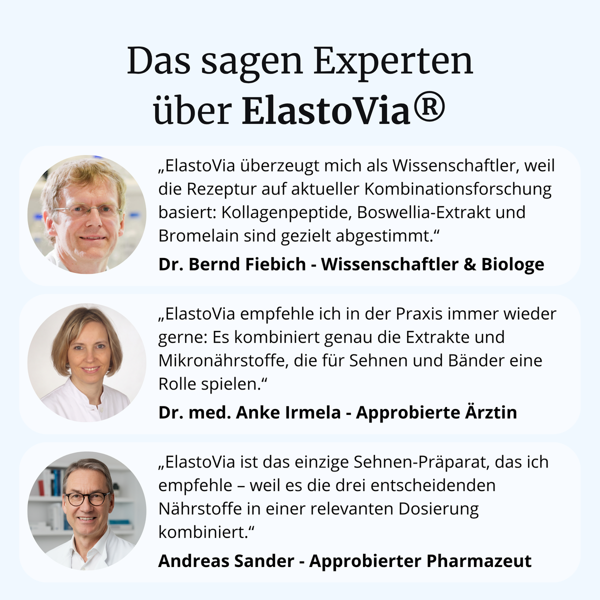ElastoVia® intens – Sehnen & Bänder