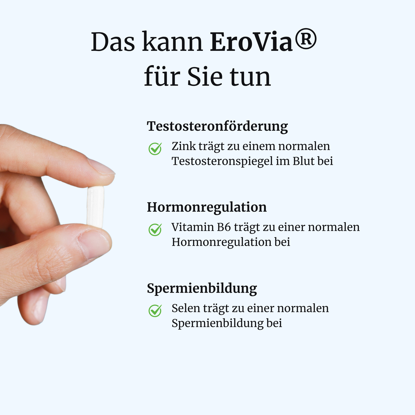 EroVia® intens - Lust & Testosteronspiegel