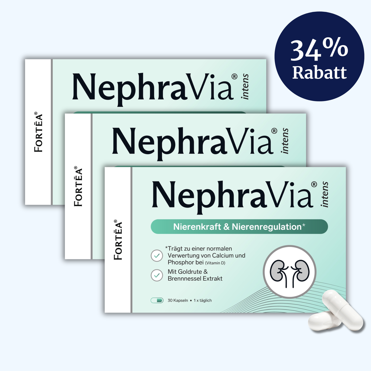 NephraVia® intens - Nierenkraft & Nierenregulation