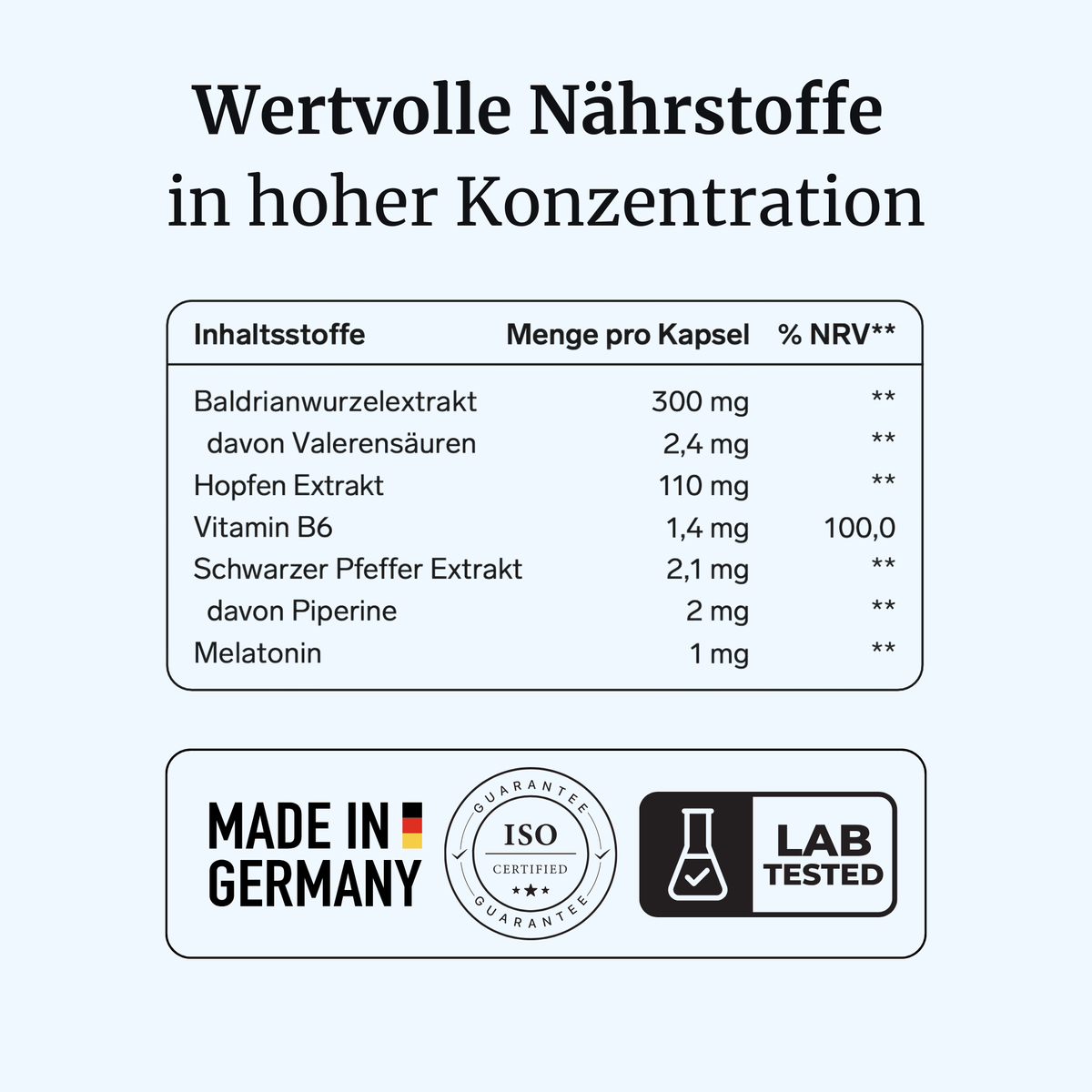 RelaxoVia® intens - Beruhigung & Schlaf